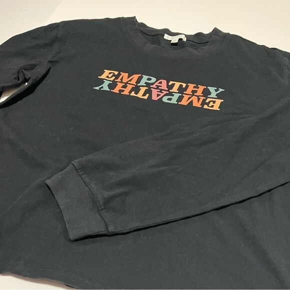 ABOUND - Black Empathy Graphic Long Sleeve Tee - Picture 8 of 10